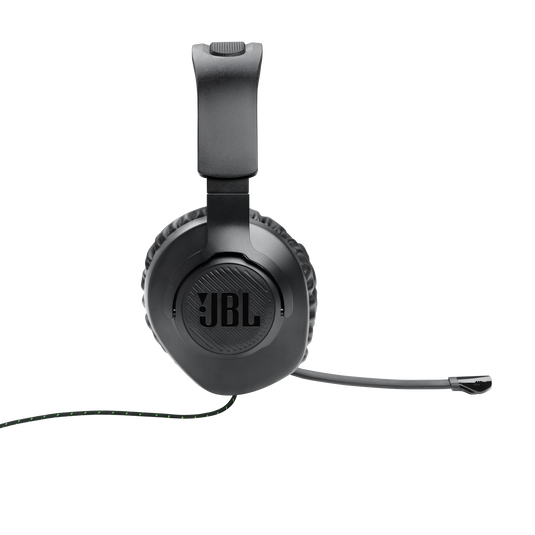 JBL Quantum 100X Console - Black - Wired over-ear gaming headset with a detachable mic - Right image number null